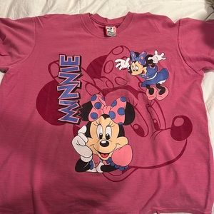 vintage made in u.s.a minnie mouse disney t shirt